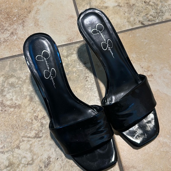 Jessica simpson patent leather sandals - Picture 1 of 4